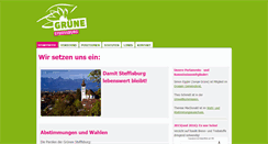 Desktop Screenshot of gruene-steffisburg.ch
